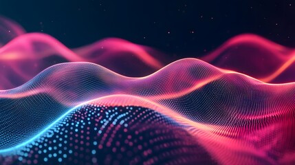 Poster - Abstract Digital Landscape