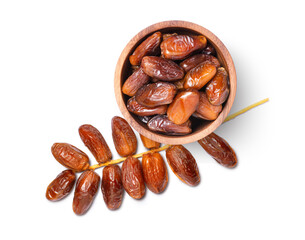 Wall Mural - Dry datefruit in bowl