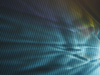 Wall Mural - blue reflection in the dark for energy abstract background