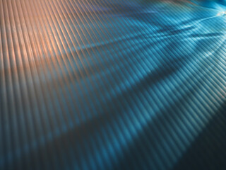 Wall Mural - blue reflection in the dark for energy abstract background