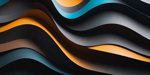 Aufkleber - A series of stripes in various colors and shades