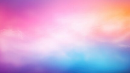Poster - A minimalistic gradient background with a soft blur effect, perfect for abstract art or wallpaper designs, offering ample copy space.