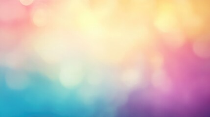 Poster - A minimalistic gradient background with a soft blur effect, perfect for abstract art or wallpaper designs, offering ample copy space.
