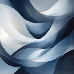 Poster - Blue Abstract