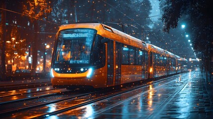 Poster - Innovative Graphic Design for an Efficient Public Transportation System