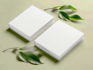 2 sides of the book, front and back cover, both covers, book both sides, white books, book mockup, mockup, Book cover design, clean book, few leafs, leafs