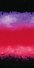 Wall Mural - A deep space gradient background fading from dark blue to rich purple with subtle starlike speckles evoking the vastness of outer space and a sense of mystery