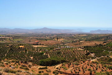 mediteranian landscape background