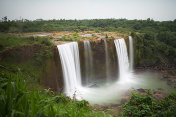 waterfall landscape view