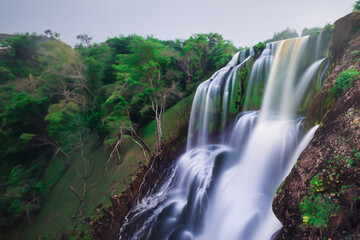 waterfall landscape view