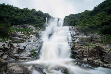 waterfall landscape view