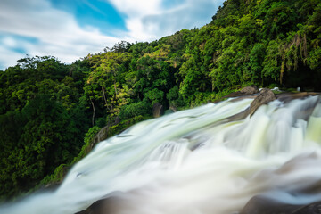 waterfall landscape view