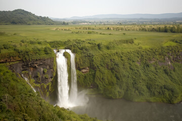 waterfall landscape view