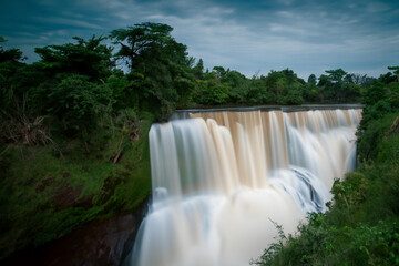waterfall landscape view