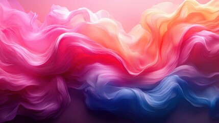 3d abstract creative backgroun3d volumetric paint smear multicolore3d brushstroke modern wallpaper folde3d ribbon