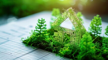 Promoting Environmental Sustainability: Architects and Engineers Incorporating Green Building Practices into Construction Blueprints. Concept Building practices, Green architecture 