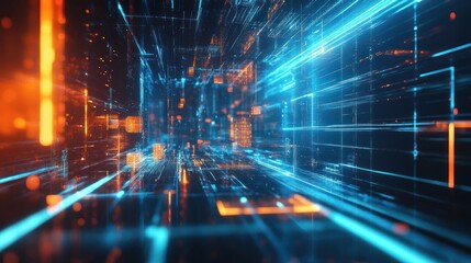 Poster - Digital Abstract: A Visual Representation of Data Flow