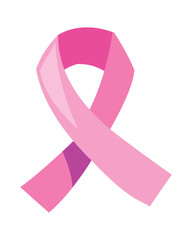 pink ribbon for breast cancer awareness