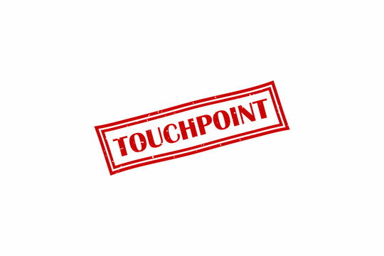 Touch point stamp, Touch point red square stamp.
