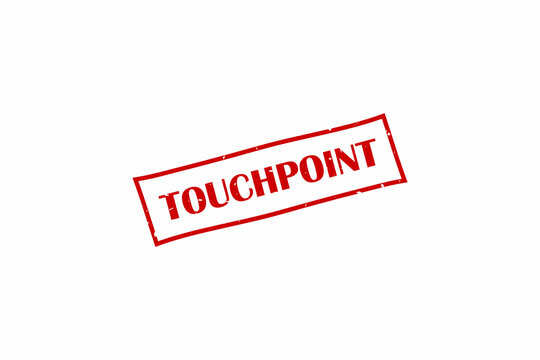 Touch point stamp, Touch point red square stamp.