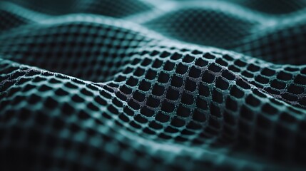 Abstract Blue and Black Pattern Texture Background