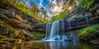 © Arethaawykoff - 6. Whimsical morning at Ozone Falls, where fantasy meets reality in a perfect union of water and sky.