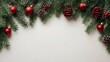 © Kunal Bagul - Happy New Year 2025! Realistic 3D rendering of the figures, complemented by silver gift box ribbons and Christmas decorations. This is the perfect celebratory sign for your 2025. ai generated