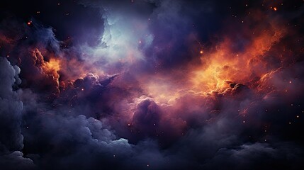 Wall Mural - cosmic nebula background sky cloud breathtaking view milky way with vibrant a space star universe astronomy science fantasy astral mystery