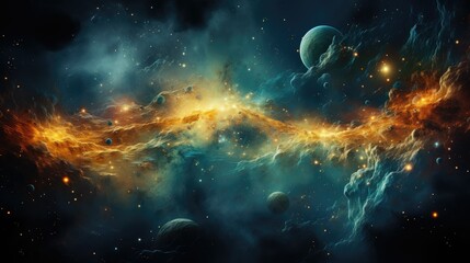 realistic planetary background outer space galaxy sky nebula imagine stars moonlight fantasy astrono