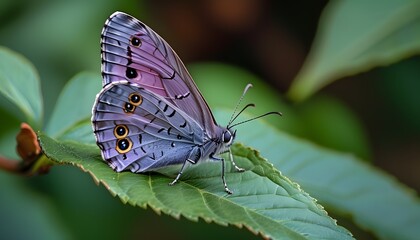 butterfly on leaf