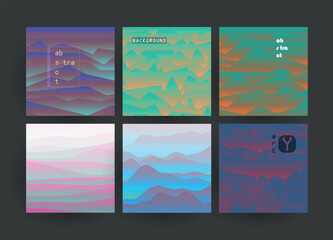 Fototapete - Liquid color background design. Futuristic design posters