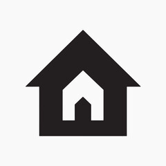 Poster - Minimalist house icon design