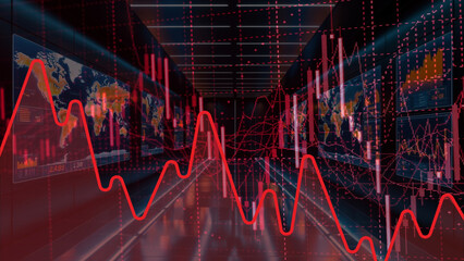 Analysis finance grow graph and market investment. Financial business plan,earnings,sale and strategy. Stock market chart, exchange financial growth diagram.