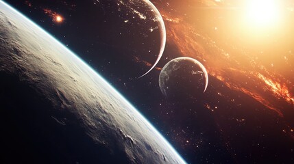 Cosmic waves undulating through interstellar space