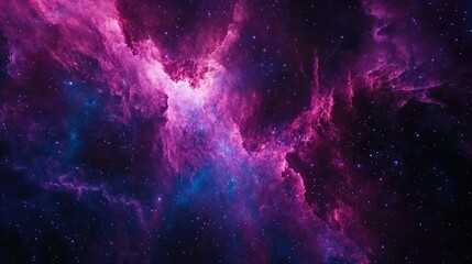 Wall Mural - nebula space galacy ethereal with vibrant colors and swirling patterns universe