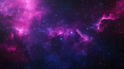 Wall Mural - nebula space galacy ethereal with vibrant colors and swirling patterns universe