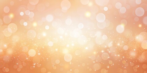 Wall Mural - Gentle orange and peach gradient light spots textures with soft edges, perfect for wallpaper design
