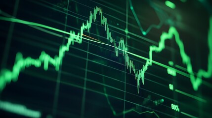Poster - Stock Market Chart
