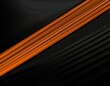 © oxie99 - strukturierter Hintergrund, schwarz, mit einem orangenen Streifen