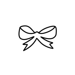 Sticker - bow tie outline