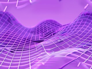 Poster - Abstract 3D Grid