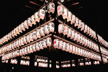 Yasaka Shrine in Kyoto at night