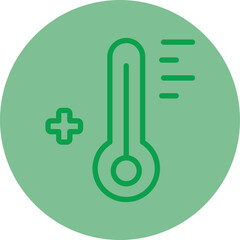 Poster - Thermometer Icon Design