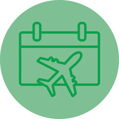 Poster - Flight Icon Design