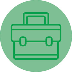 Poster - Briefcase Vector Icon Design