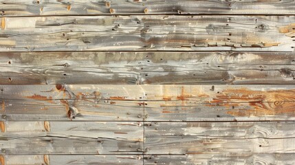 Sticker - Aged wooden planks texture for vintage backdrop