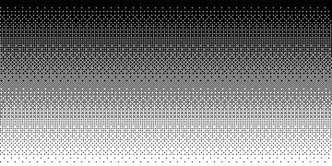 Fototapete - pixel art gradient dithering background, 8 bit retro video game style, pixel pattern, mosaic texture, halftone, vector illustration