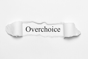 Poster - Overchoice	