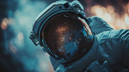 Wall Mural - Astronaut's View of the Cosmos