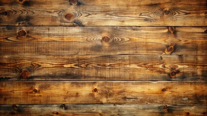 Poster - A vintage wooden board with a weathered look perfect for rustic backgrounds or textures